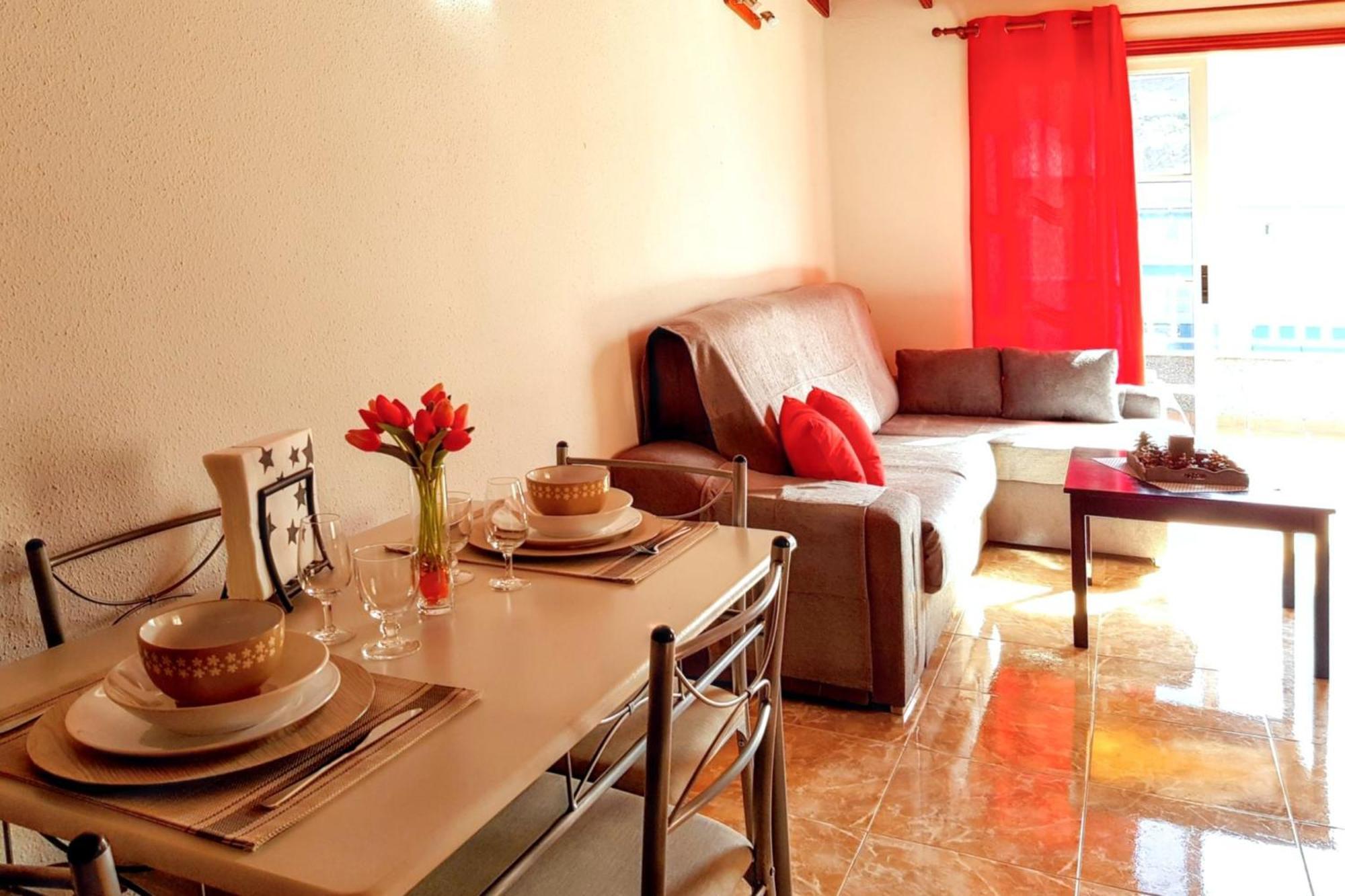Modern Apartment In Puerto De Santiago - 65 Sqm - Mountain View エクステリア 写真